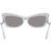 Dolce & Gabbana DG4467B Solbriller Transparent Grey