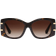 Dolce & Gabbana DG4501 502 13 Acetat Skildpadde Solbriller Shiny Dark Tortoise