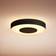 Philips Hue Xamento Medium Black Ceiling Flush Light ∅ 38.1cm