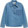 Mango Danila Bluse - Blue Denim