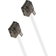 Deltaco Flat U/UTP Cat6a RJ45 - RJ45 1.5m