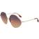 Victoria Beckham Solbriller Ø 64 mm - Gold