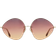 Victoria Beckham Solbriller Ø 64 mm - Gold