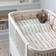 Sebra Sengetøj Baby Cream Stripe 70x100cm