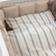 Sebra Sengetøj Baby Cream Stripe 70x100cm