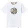 Pretty Green Aquarelle Paisley Applique Logo T-shirt - White