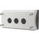 Eaton Trykknaphus tom 3 hul.m22-i3