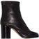 Maison Margiela Tabi Toe Kalvskinn Ankelboots Med Cylindrisk - Klack