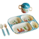 Rice Blue Happy Forest Baby Dinner Set 4 pcs