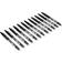 Pilot Frixion Erasable Rollerball Pen Black 0.7mm 12-pack