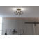 Belid Gloria Plafond Ø33 cm Messing Røgfarvet Loftplafond