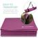 Navaris Foldable Yoga Mat for Travel 4mm Thick Exercise Mat for Yoga, Pilates, Workout, Gym, Fitness Non-Slip Folding Portable Outdoor Camping Mat
