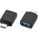 Kensington CA1010 Adapter USB-C Till USB-A, Hane/Hona, Av Hög Kvalitet, Plug