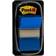 3M Post-it Index Tabs 25.4x43.2mm Blue