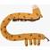 Bloomingville Ibber gosedjur 184 cm Orange giraffe