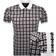 Pretty Green Timperley Geo Polo T-shirt - Multi