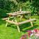 Rowlinson Traditional 4 Seater Picnic Table 1.2m