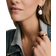 Mejuri Oversized Baroque Hoop Charm - Gold/Pearl