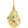 Mejuri Isabel Baroque Metal Charm - Gold/ Topaz/Peridot/Quartz