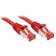 Lindy S/FTP Cat6 RJ45 - RJ45 M-M Red 3m