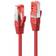 Lindy S/FTP Cat6 RJ45 - RJ45 M-M Red 3m