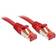 Lindy S/FTP Cat6 RJ45 - RJ45 M-M Red 3m