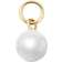 Mejuri Single Hoop Charm - Gold/Pearl