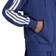 adidas Men Essentials 3-Stripes French Terry Full-Zip Hoodie - Dark Blue/White