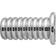 Bloomingville Spike Sidobord Silver Sängbord