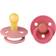 Bibs Colour Latex Size 1 Dusty Pink/Coral 2-pack