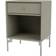 Montana Furniture Dream Nightstand 144 Fennel Matt Chrome Sengebord 30x35.4cm
