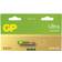 GP Batteries Ultra Alkaline Battery AAA Compatible 12-pack Green/Gold