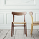 Carl Hansen & Søn CH23 Oljad Valnöt Naturflätat Papperssnöre Köksstol 78.6cm