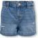 Only Kogcomet Mid Waist Wide Leg Fit Denim Shorts - Blue/Light Blue Denim