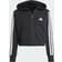 adidas Essentials Full Zip Hoodie - Black/White