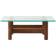 Audo Copenhagen Brasilia Valnød/Glas Sofabord 100x100cm