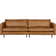 BePureHome Rodeo Classic 3-Pers Cognac Sofa 275cm 3 personers