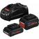 Bosch 1xProCORE18V 4.0AH + 1xProCORE18V 5.5AH + GAL 1880 CV Professional
