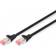 Digitus Cat6 S/FTP RJ45 - RJ45 M-M Black 0.5m