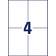 Avery Universal Labels 400pcs White 10.5x14.8cm