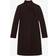 Reiss Max Wool Rich Coat - Chocolate Brown