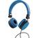 Deltaco Wired On-Ear Headset Blue