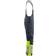 Mascot 15669-860-01014 Bib & Brace with Kneepad Pockets - Dark Navy/Hi-Vis Yellow