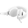 Deltaco Wired On-Ear Headset White