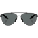 Prada Linea Rossa Solglasögon Metall Pilot Polarized - Svart Grå