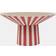 OYOY Toppu Centerpiece High Red/Peach Bowl 30cm