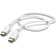 Hama 2.0 USB C - USB C M-M White 1.5m
