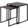 Nordform Cynthia 50 cm Sort Sofabord 50x50cm