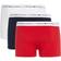 Tommy Hilfiger Underwear Boxershorts Essential 3-Pack - Marinblå/Ljusgrå/Röd/Vit