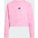 adidas Future Icons Cropped Sweatshirt - True Pink/St Tropic Bloom/Black (JW7541)